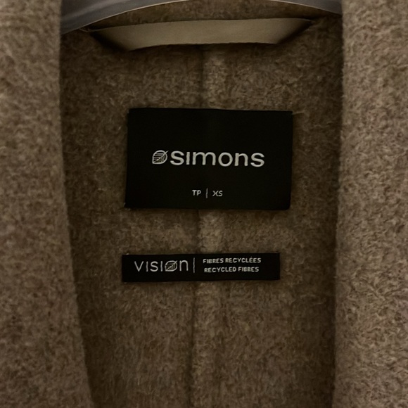 Simon’s oversized double faced overcoat - Picture 3 of 6